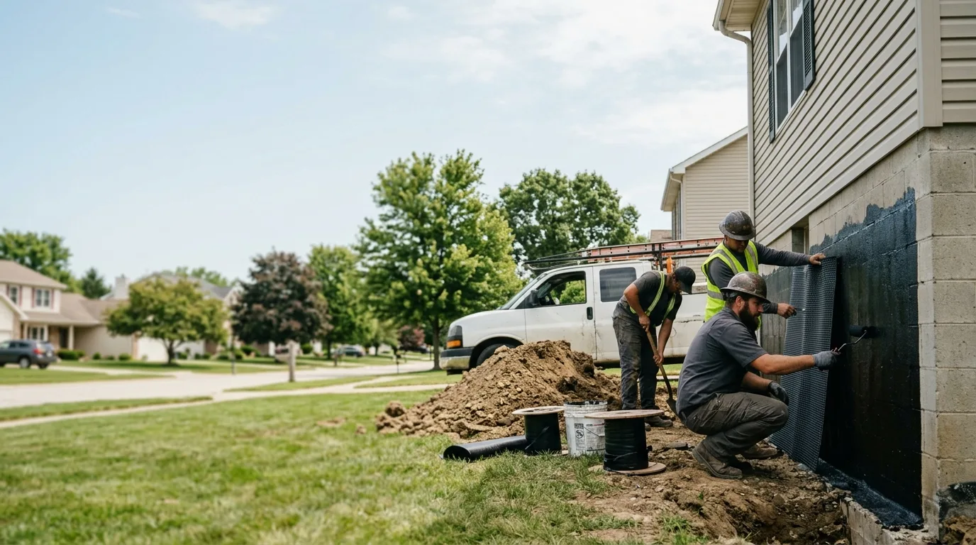 Basement Waterproofing in Xenia, IL near me